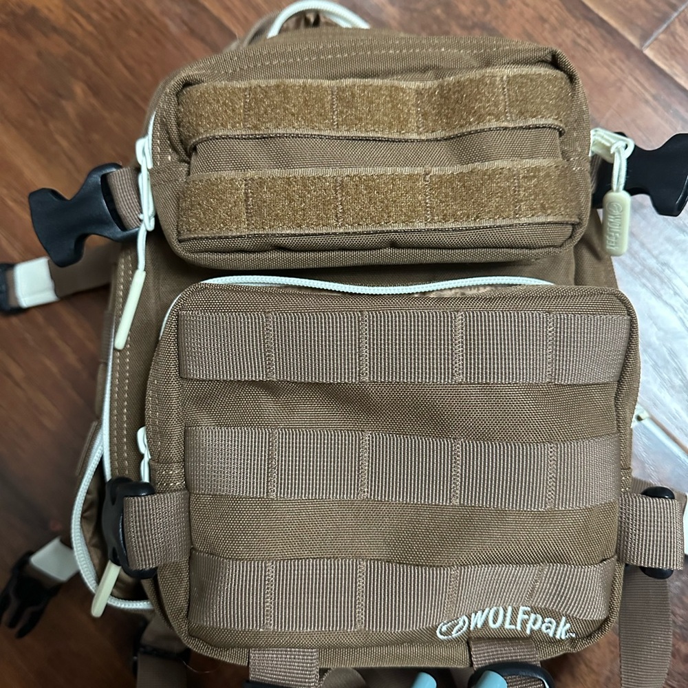 WOLFpak Brown Tactical Backpack 9L